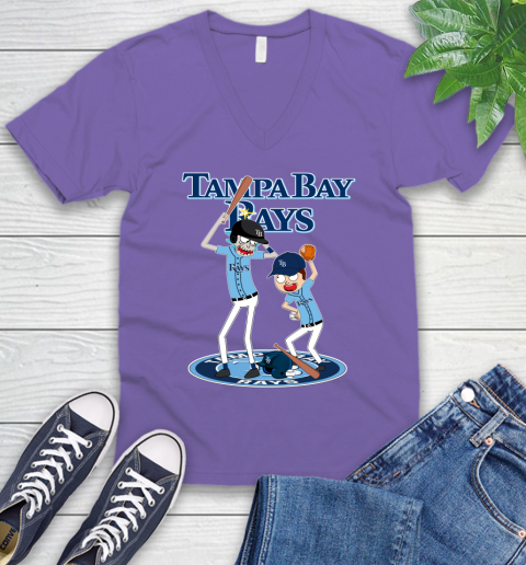 MLB Tampa Bay Rays Rick And Morty Baseball 57
