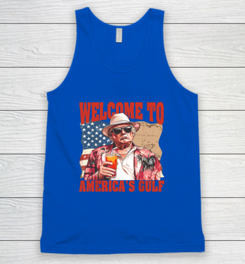 President Trump Welcome To America's Gulf Mexico Tank Top 3