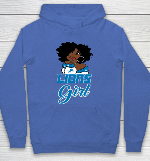 Detroit Lions Girl NFL Hoodie 9