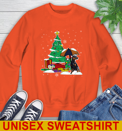 Dobermann Christmas Dog Lovers Shirts 27