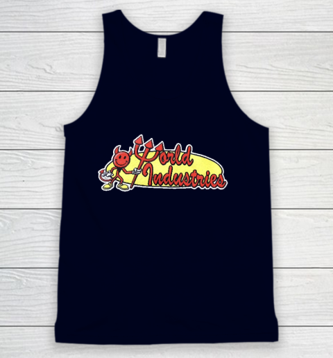 World Industries Devil Satan Hook Ups Skate Hookups Hook Ups Vintage 90's Tank Top 2