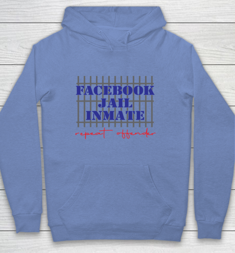 Facebook Jail tshirt Inmate Repeat Offender  FB Jail Youth Hoodie 7