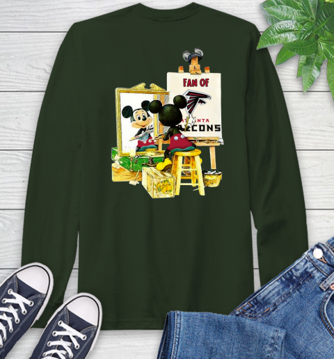 NFL Football Atlanta Falcons Mickey Drawing Shirt 59