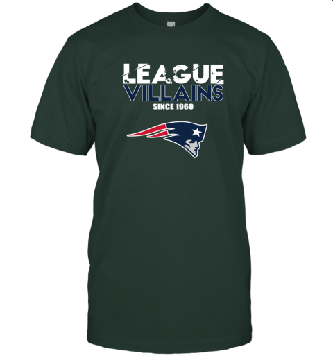 NFL League Villains Since 1960 New England Patriots T-Shirt - Rookbrand