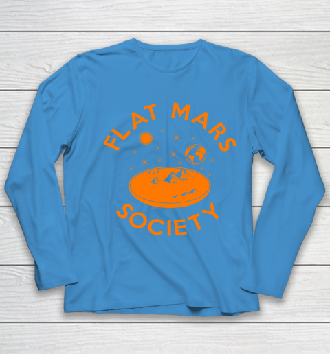Flat Mars Society Shirt Youth Long Sleeve 5
