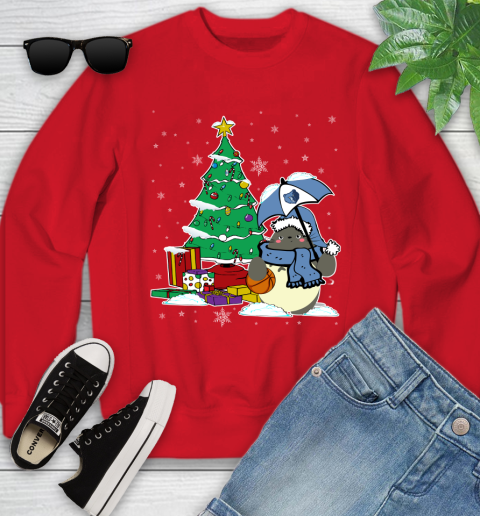 Memphis Grizzlies NBA Basketball Cute Tonari No Totoro Christmas Sports Youth Sweatshirt 8