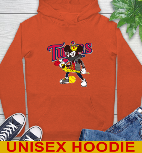 Minnesota Twins MLB Baseball Mickey Peace Sign Sports Hoodie 5