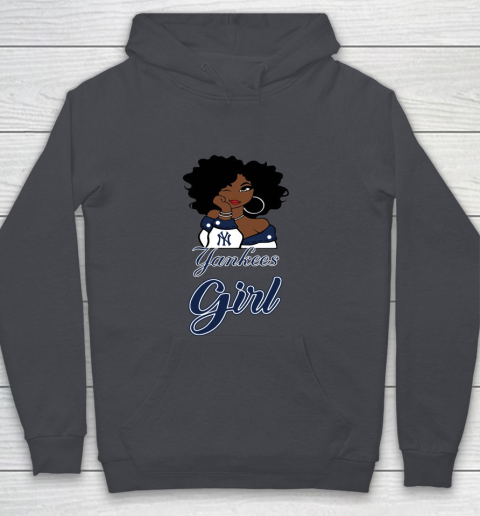 New York Yankeess Girl MLB Youth Hoodie 7