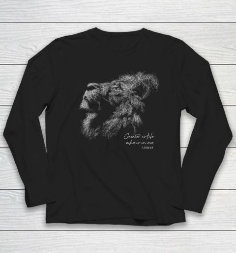 Lion of Judah Christian Long Sleeve T-Shirt