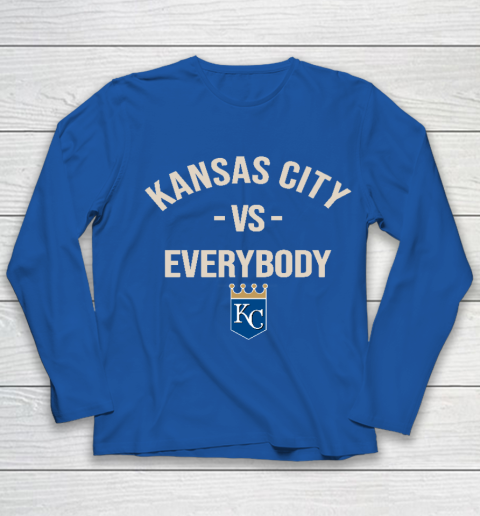 Kansas City Royals Vs Everybody Youth Long Sleeve 7