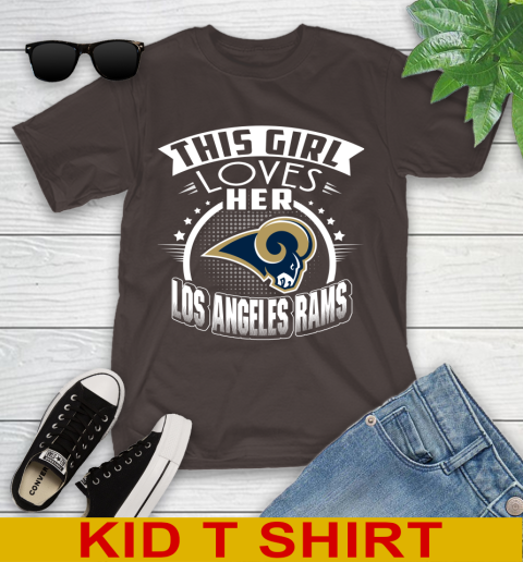Los Angeles Rams NFL Football This Girl Loves Her Team 102