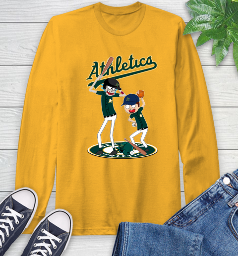 MLB Oakland Athletics Rick And Morty Baseball 60
