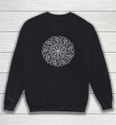 Curse Word Mandala Graphic Sweatshirt