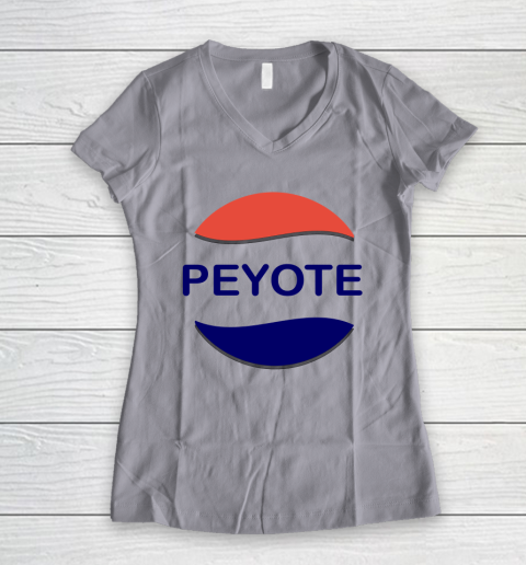 Peyote Pepsi Shirt Women's V-Neck T-Shirt 2