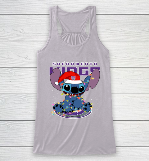 Sacramento Kings NBA noel stitch Basketball Christmas Racerback Tank 3