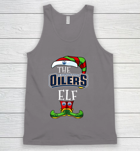 Edmonton Oilers Christmas ELF Funny NHL Tank Top 6