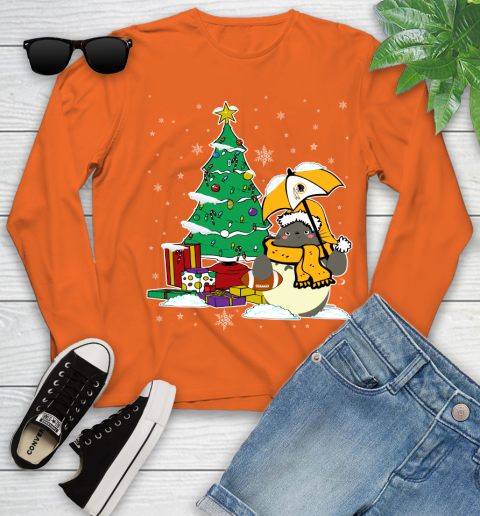 Washington Redskins NFL Football Cute Tonari No Totoro Christmas Sports Youth Long Sleeve 3