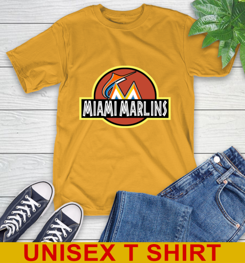 MLB Miami Marlins Jurassic Park Dinosaur Movie Baseball Sports 3