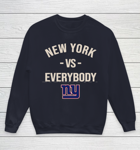 New York Giants Vs Everybody Youth Sweatshirt 2