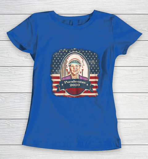 Elizabeth Warren-Pocahontas Vintage American Flag T Shirt Elizabeth Warren-Pocahontas Vintage American Flag T Shirt