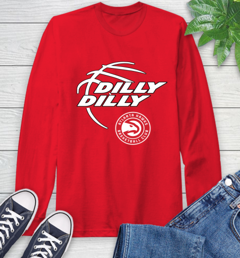 NBA Atlanta Hawks Dilly Dilly Basketball Sports Long Sleeve T-Shirt 10
