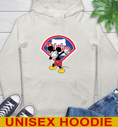 Philadelphia Phillies MLB Baseball Dabbing Mickey Disney Sports Hoodie 12