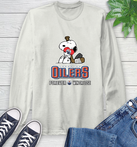 NHL The Peanuts Movie Snoopy Forever Win Or Lose Hockey Edmonton Oilers 69