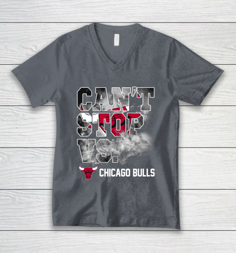 NBA Chicago Bulls Basketball Can't Stop Vs V-Neck T-Shirt 4