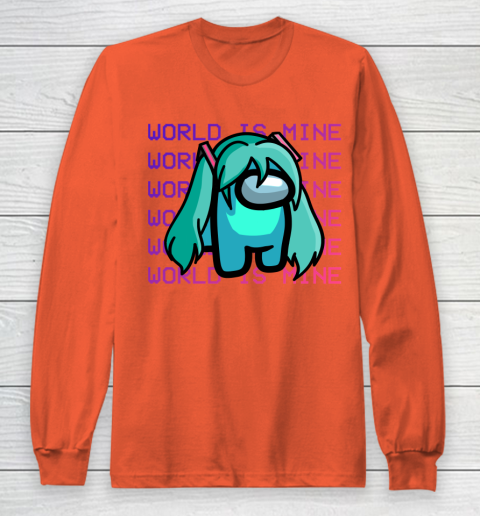 Among Us Shirt Hatsune Miku Imposter Long Sleeve T-Shirt 3