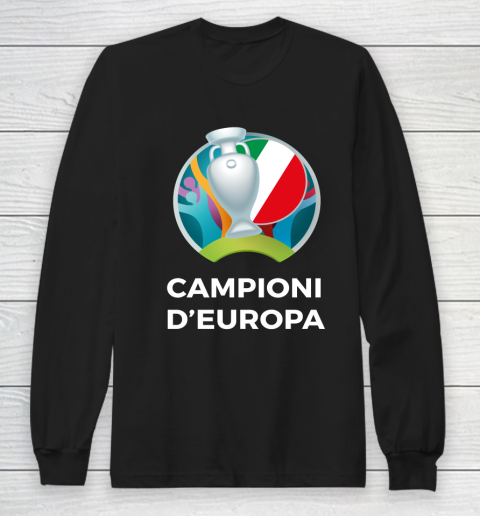Campioni D'Europa  Champions Of Europe Italy Jersey Flag For Italy National Team European Champion Long Sleeve T-Shirt