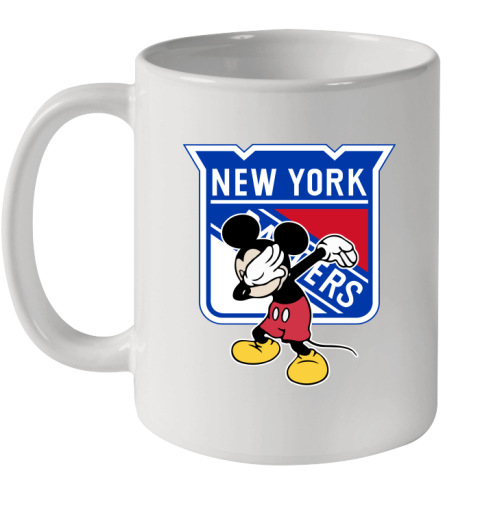 New York Rangers NHL Hockey Dabbing Mickey Disney Sports Ceramic Mug 11oz