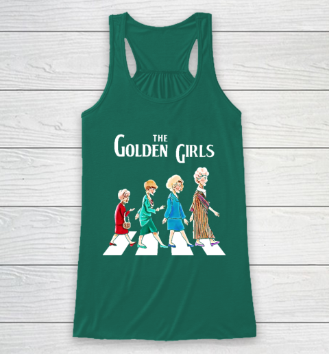 Golden Girls Tshirt fan art vintage retro The Golden Girls Rose Dorothy Blanche Racerback Tank 5