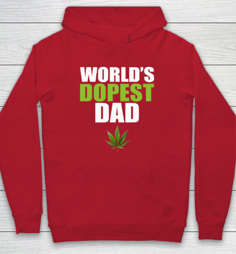 World's Dopest Dad Marijuana Hoodie 6