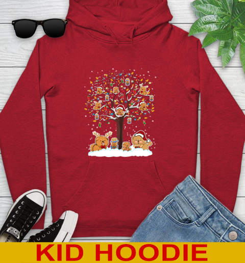 Chow Chow dog pet lover light christmas tree shirt 138