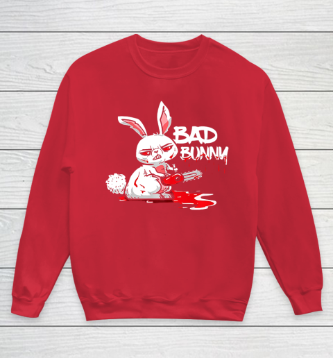 Bad bunny hoodie red discount