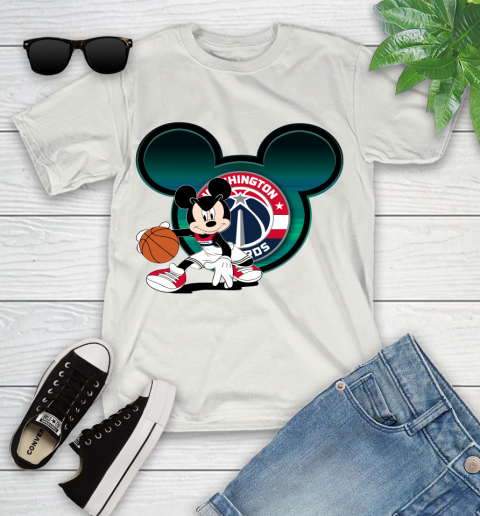 NBA Washington Wizards Mickey Mouse Disney Basketball Youth T-Shirt 12
