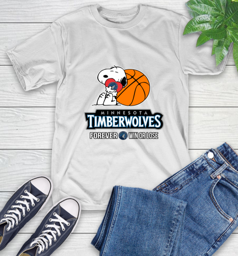 NBA The Peanuts Movie Snoopy Forever Win Or Lose Basketball Minnesota Timberwolves_000