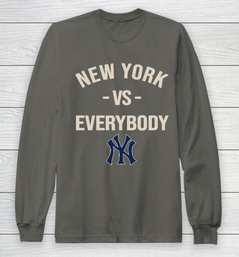New York Yankees Vs Everybody Long Sleeve T-Shirt 5