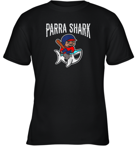 Parra Shark Shirt  Cool Baseball Youth T-Shirt