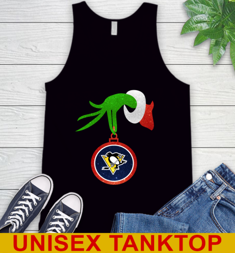 Pittsburgh Penguins Grinch Merry Christmas NHL Hockey Tank Top 2