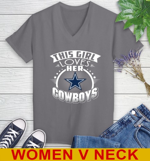Dallas Cowboys NFL Football This Girl Loves Her Team 83