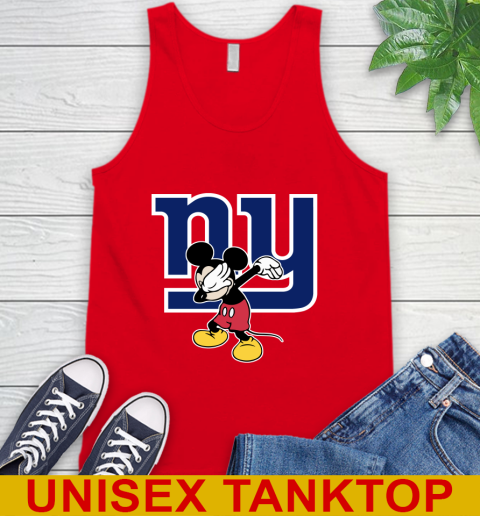 New York Giants NFL Football Dabbing Mickey Disney Sports Tank Top 6