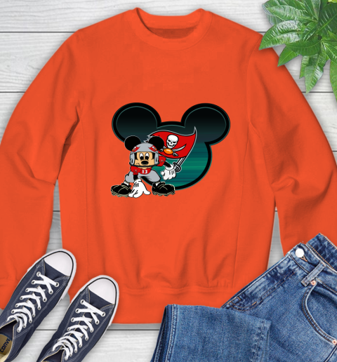 NFL Tampa Bay Buccaneers Mickey Mouse Disney Football T Shirt Sweatshirt 4