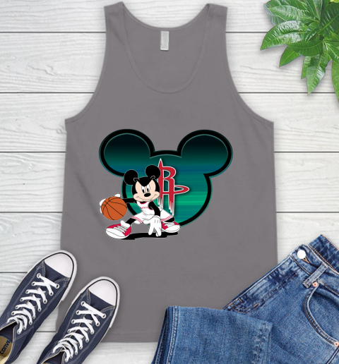 NBA Houston Rockets Mickey Mouse Disney Basketball Tank Top 7