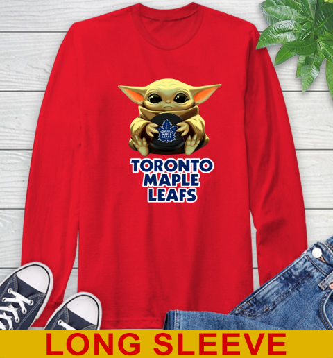 NHL Hockey Toronto Maple Leafs Star Wars Baby Yoda Shirt 67