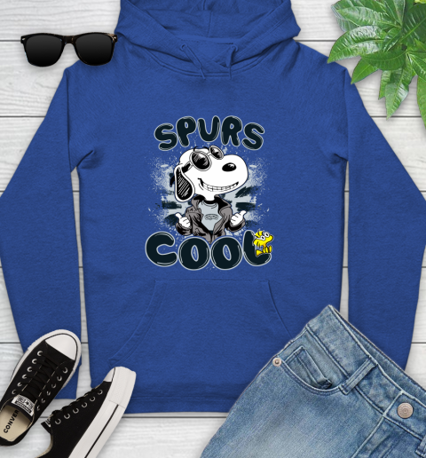 NBA Basketball San Antonio Spurs Cool Snoopy Shirt Youth Hoodie 9