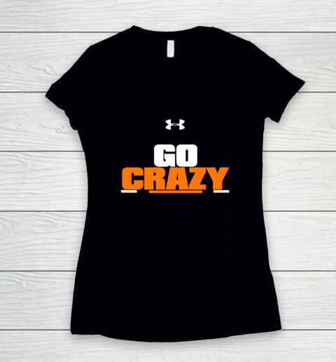 Go Crazy Cadillac Women's V-Neck T-Shirt