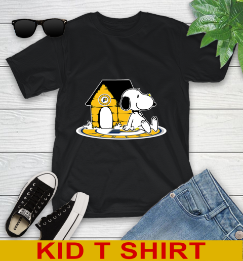 NBA Basketball Indiana Pacers Snoopy The Peanuts Movie Shirt Youth T-Shirt 2