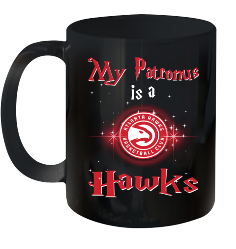 NBA Basketball Harry Potter My Patronus Is A Atlanta Hawks Ceramic Mug 11oz