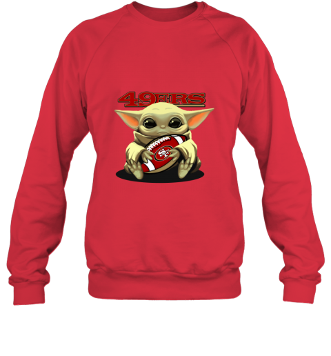 Super Bowl Baby Yoda Loves The San Francisco 49ers Star Wars NFL Shirts